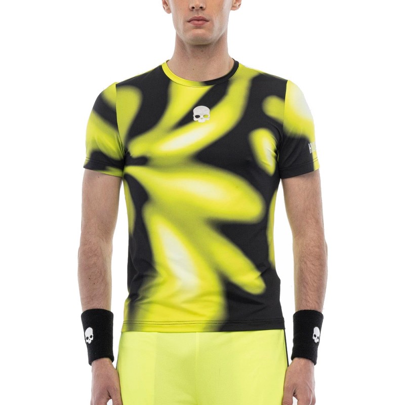 Hydrogen Psychedelic Tech groen shirt Hydrogen Psychedelic Tech groen shirt