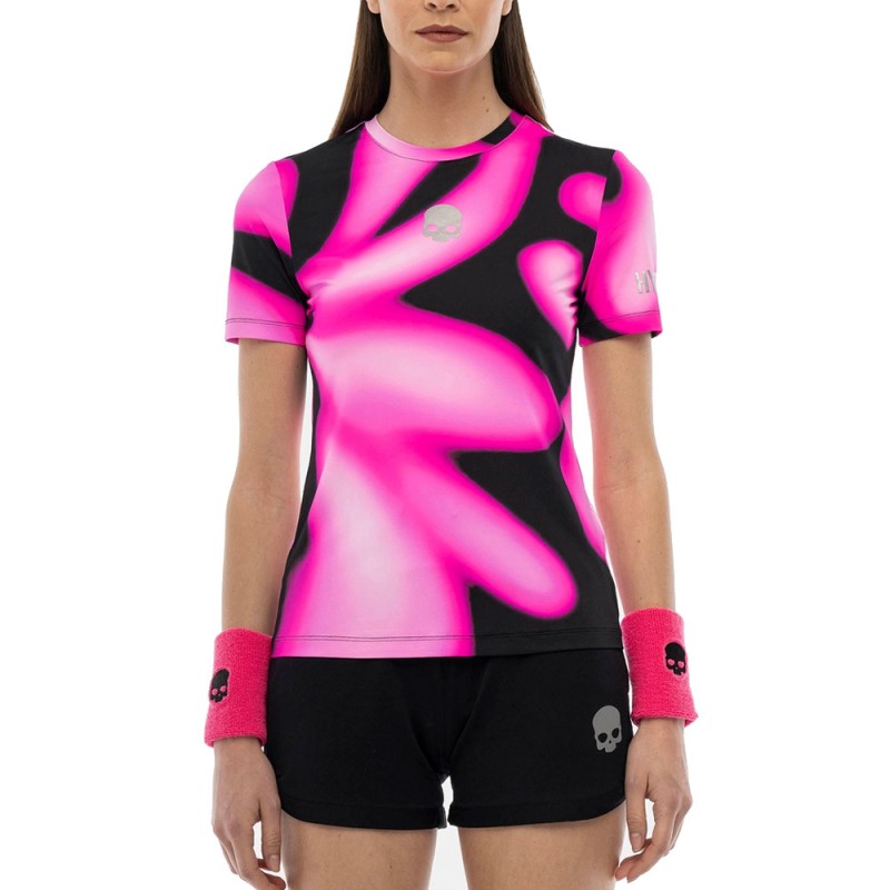 Hydrogen Psychedelic Tech fuchsia T-shirt Hydrogen Psychedelic Tech fuchsia T-shirt