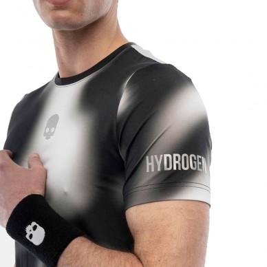 Hydrogen Psychedelic Tech grijze t-shirt