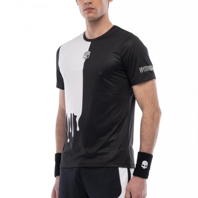 Hydrogen Drip Tech zwart wit t-shirt