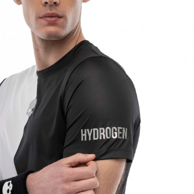 Hydrogen Drip Tech zwart wit t-shirt