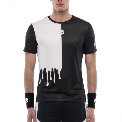 Hydrogen Drip Tech zwart wit t-shirt