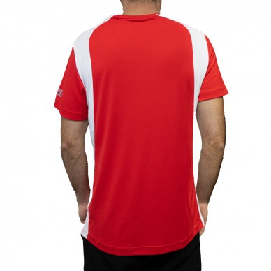 Hydrogen Inlay Tech rode wit t-shirt