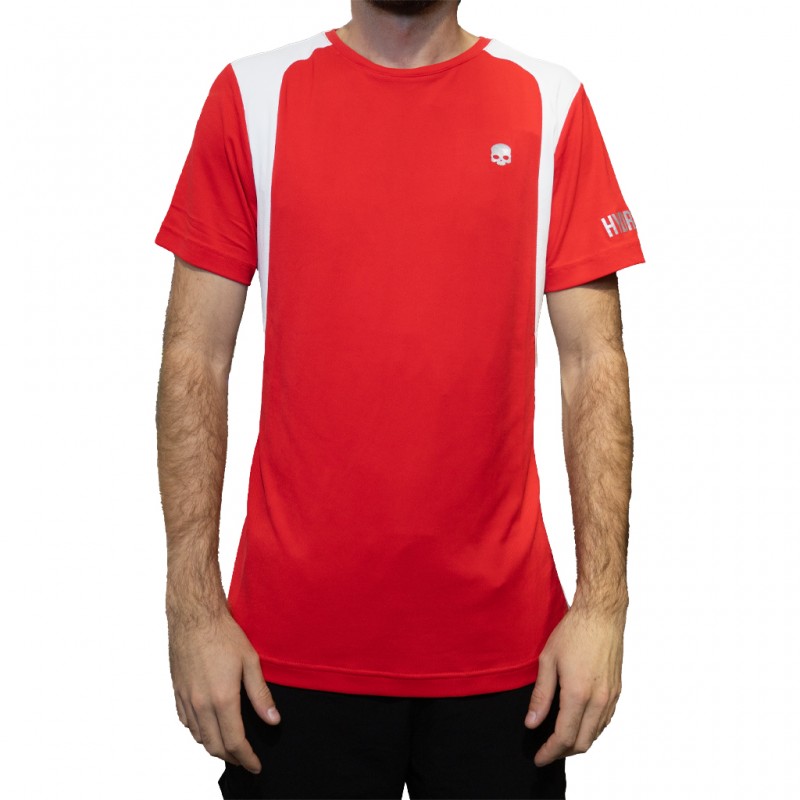 Hydrogen Inlay Tech rode wit t-shirt Hydrogen Inlay Tech rode wit t-shirt