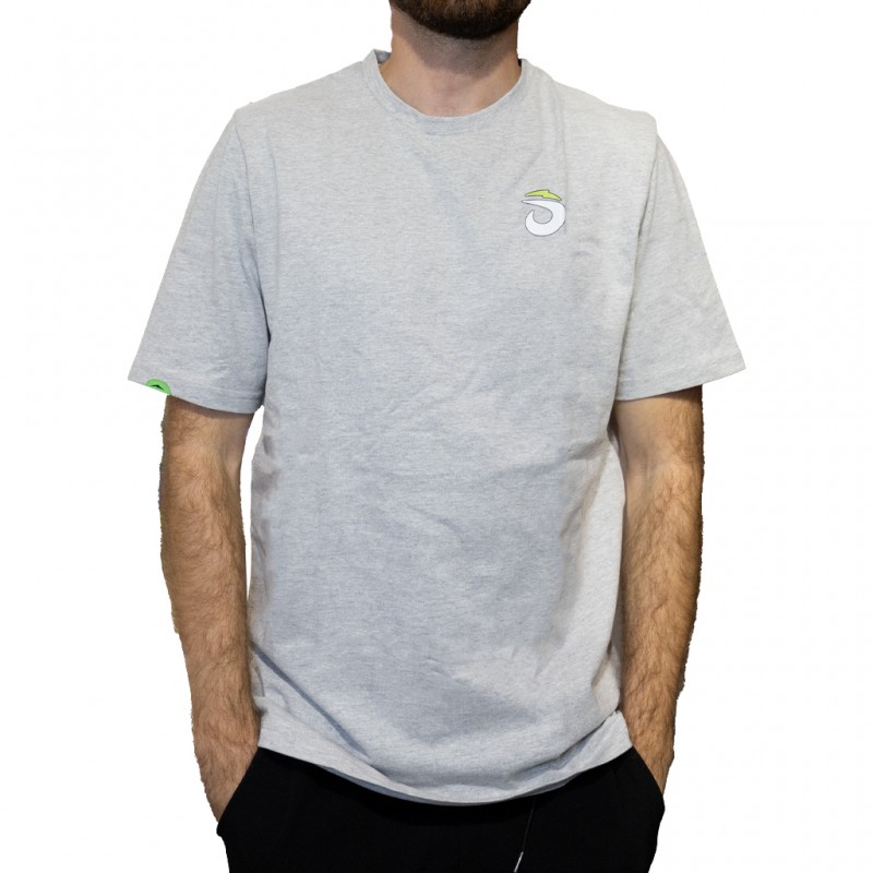 Lok Laced Accent M grijze t-shirt