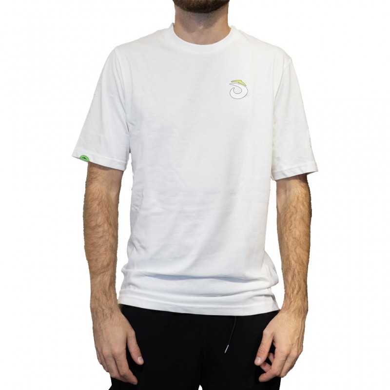 Lok Laced Accent M witte t-shirt