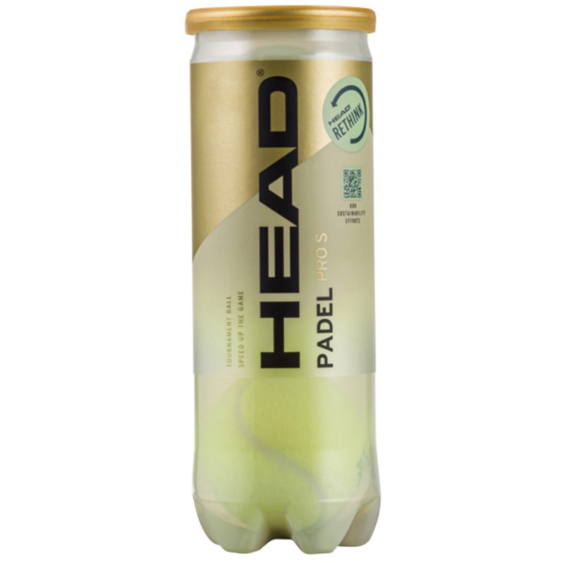 Padelballen Head Padel Pro S 3 Stuks Padelballen Head Padel Pro S 3 Stuks