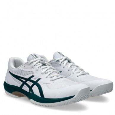 Asics Game FF Clay white saxon green heren 2025