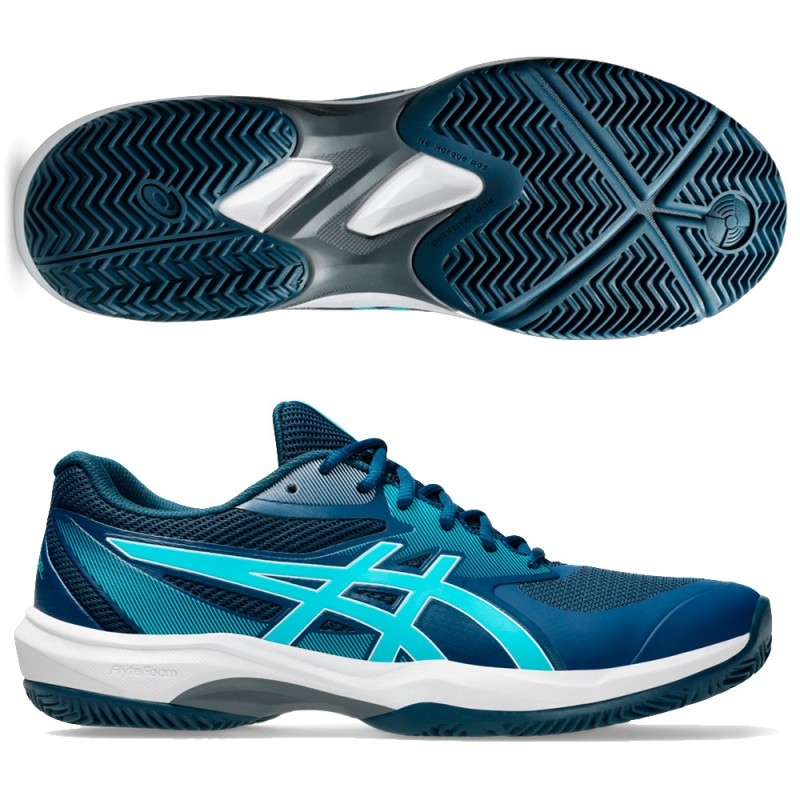 Asics Game FF Padel mako blue energy aqua heren 2025