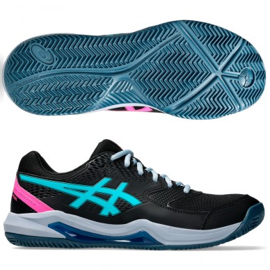 Asics Gel Dedicate 8 2025 zwarte schoenen