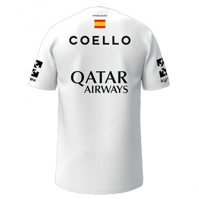 Head Arturo Coello witte t-shirt