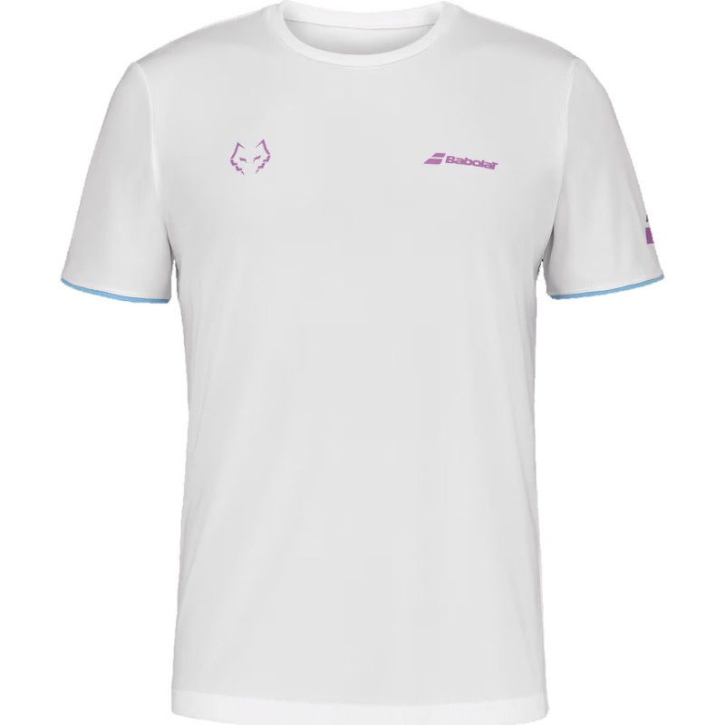 Babolat Crew Neck Tee Lebrón Wit T-Shirt