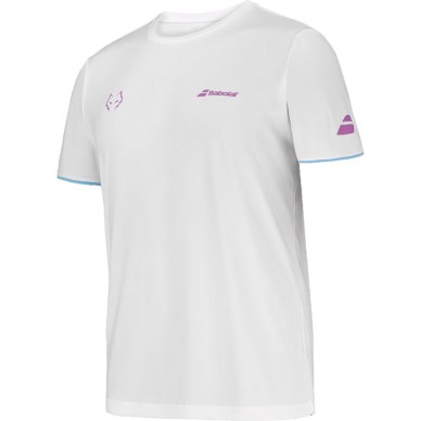 Babolat Crew Neck Tee Lebrón Wit T-Shirt