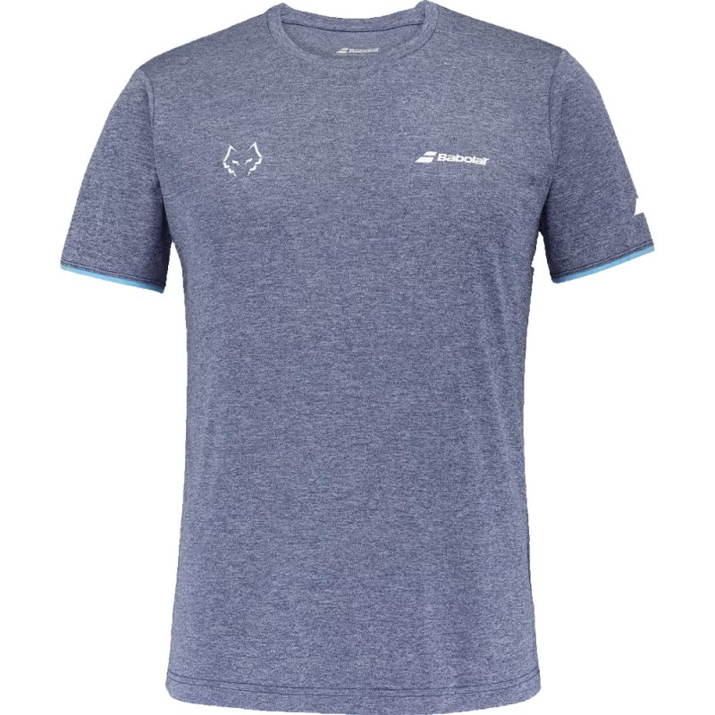Babolat Crew Neck Tee Lebrón Blauw T-shirt