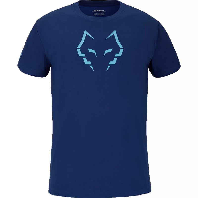 Babolat Cotton Tee Lebrón Blauw T-shirt