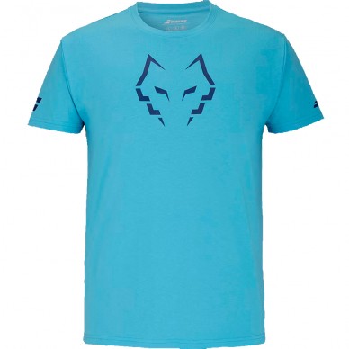 Babolat Cotton Tee Lebrón Blauw Cyaan T-shirt