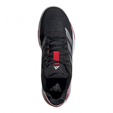 Adidas Crazyquick LS Padel M core black silver heren 2025