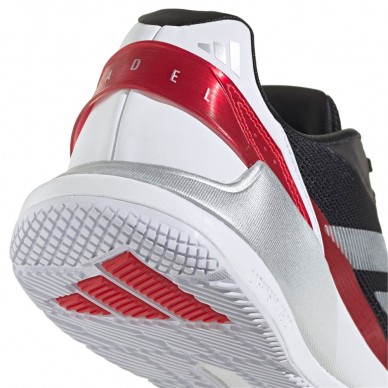 Adidas Crazyquick LS Padel M core black silver heren 2025