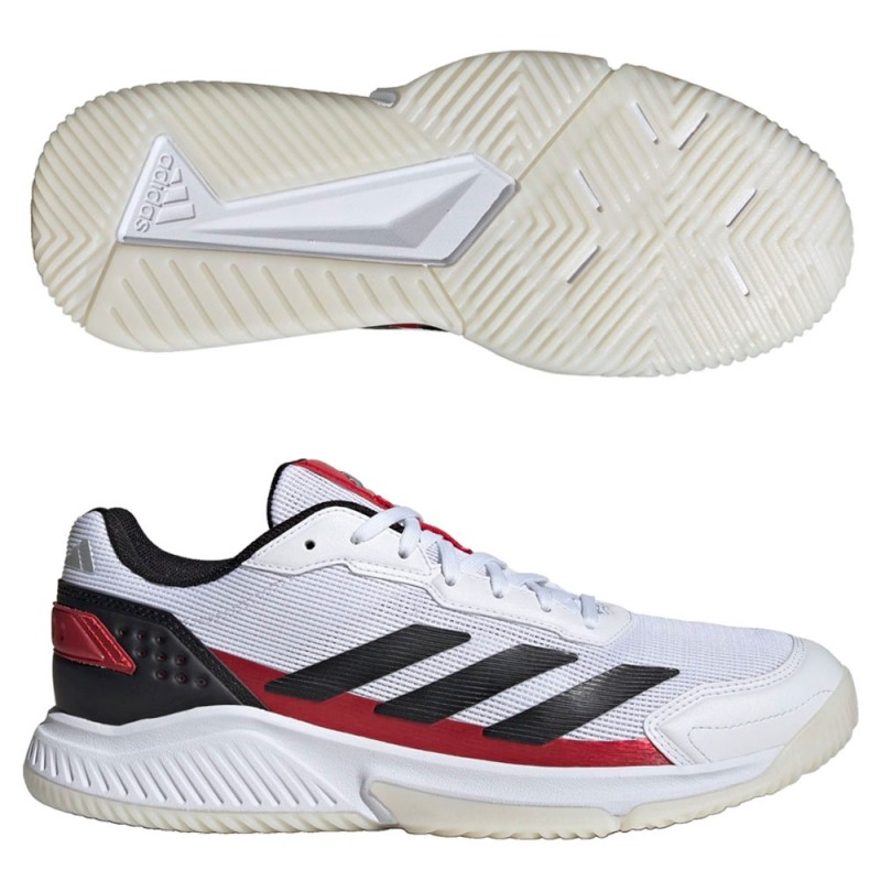 Adidas Courtquick Padel M FTWR White Core Black heren 2025 Adidas Courtquick Padel M FTWR White Core Black heren 2025