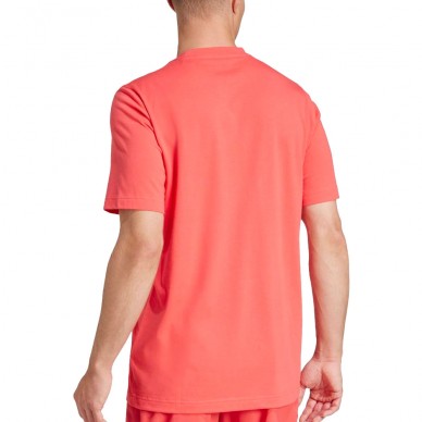 Adidas M TNS Logo rode T-Shirt
