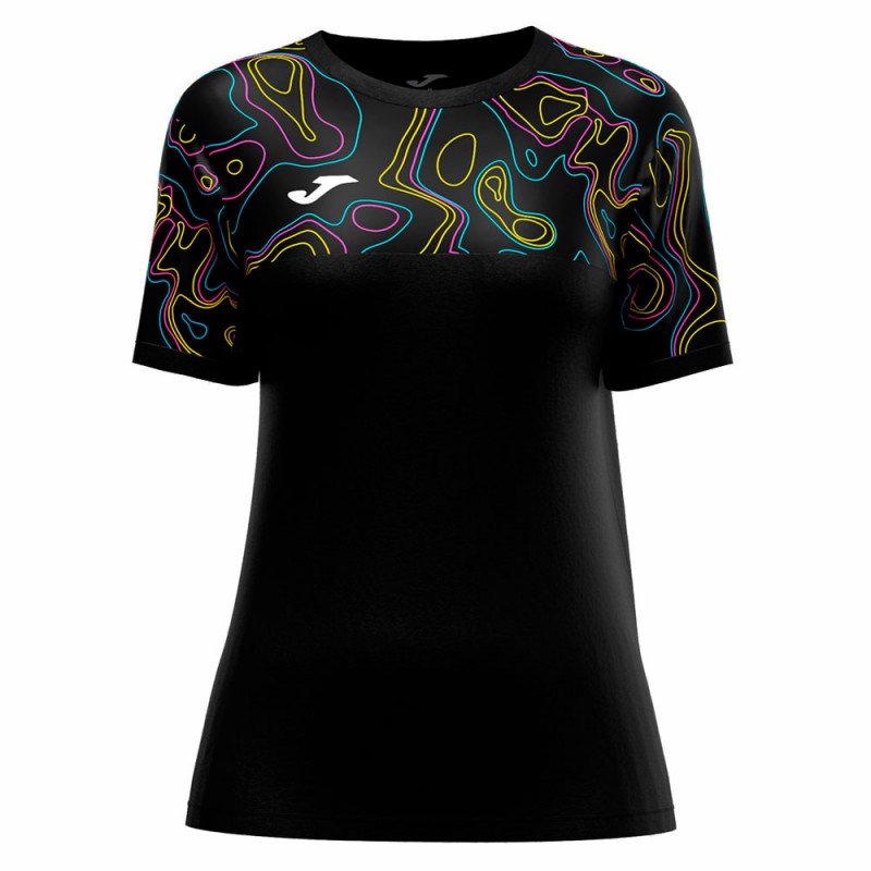 Joma Torneo Capsule Woman zwarte t-shirt Joma Torneo Capsule Woman zwarte t-shirt