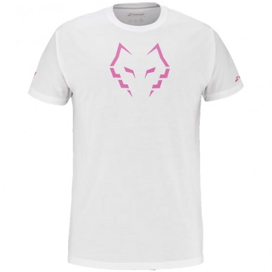 Babolat Cotton Tee Lebrón Wit T-shirt
