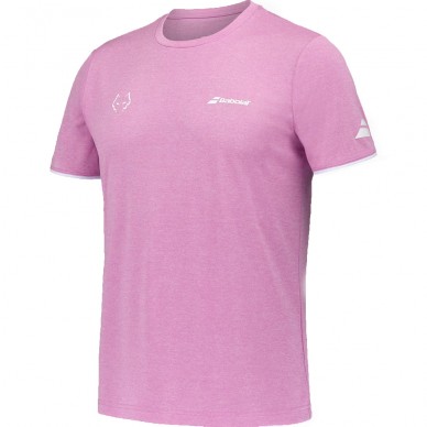 Babolat Crew Neck Tee Lebrón Roze T-shirt