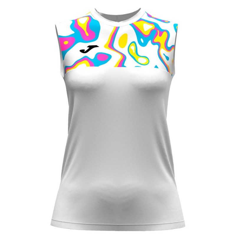 camiseta Joma Torneo capsule blanco