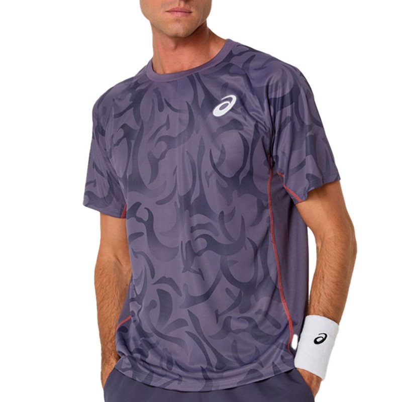 Asics Game SS Top grijs t-shirt Asics Game SS Top grijs t-shirt