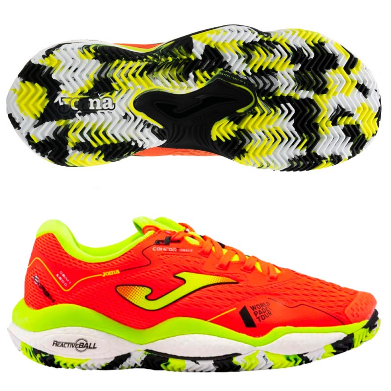 Joma Smash 2308 fluor orange heren 2024 Joma Smash 2308 fluor orange heren 2024