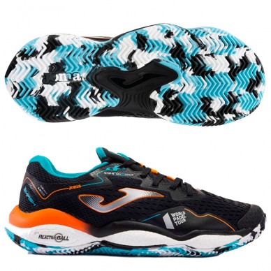 Joma Smash 2301 black turquoise heren 2024