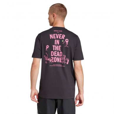 Adidas Padel Zone Zwart T-shirt