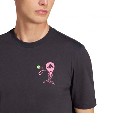 Adidas Padel Zone Zwart T-shirt