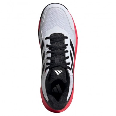 Adidas Courtjam Control M FTWR Wit Lucid Red heren 2025