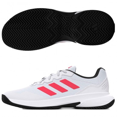 Adidas Gamecourt 2 M FTWR White Lucid Red heren 2025