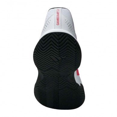 Adidas Gamecourt 2 M FTWR White Lucid Red heren 2025