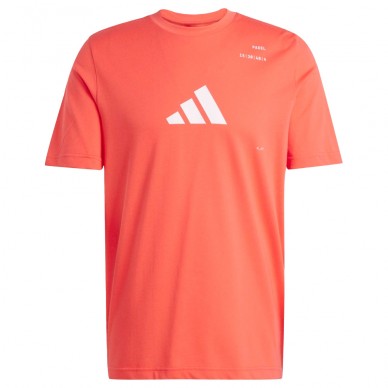 Adidas M Padel rode t-shirt
