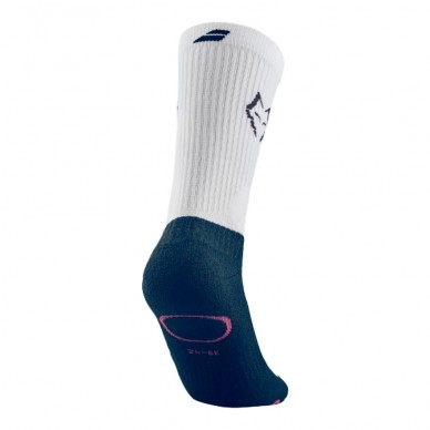 Babolat Mid-Calf Lebron Wit Blauwe Sokken