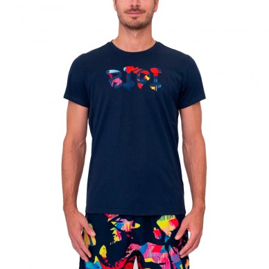 Bidi Badu Wild Arts Chill Tee donkerblauw T-Shirt
