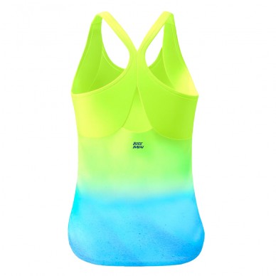 Bidi Badu Beach Spirit Tank gele blauwe T-Shirt