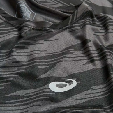Asics Core All over Print SS Top zwarte T-shirt