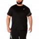 Asics Icon SS Top zwart  T-Shirt