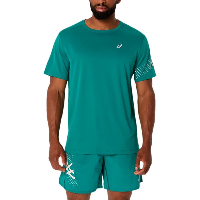 Asics Icon SS Top groene T-Shirt