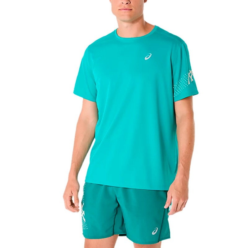 Asics Icon SS Top Turquoise T-shirt