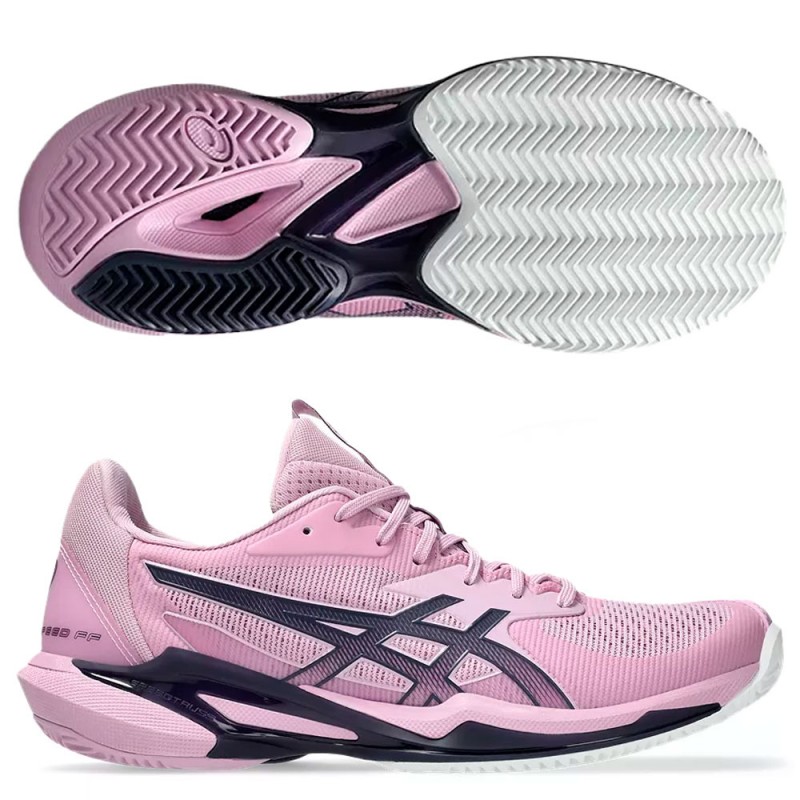 Asics Solution Speed FF 3 Clay light ube indigo fog dames 2025 Asics Solution Speed FF 3 Clay light ube indigo fog dames 2025