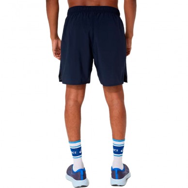 Asics Icon 7In marineblauw Short