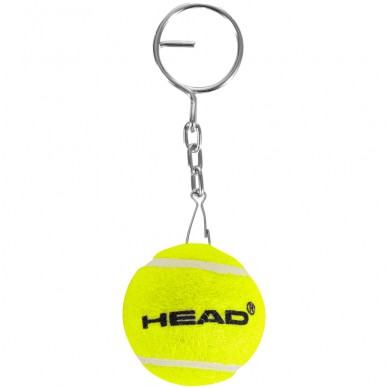 Head sleutelhanger Mini Bal gele