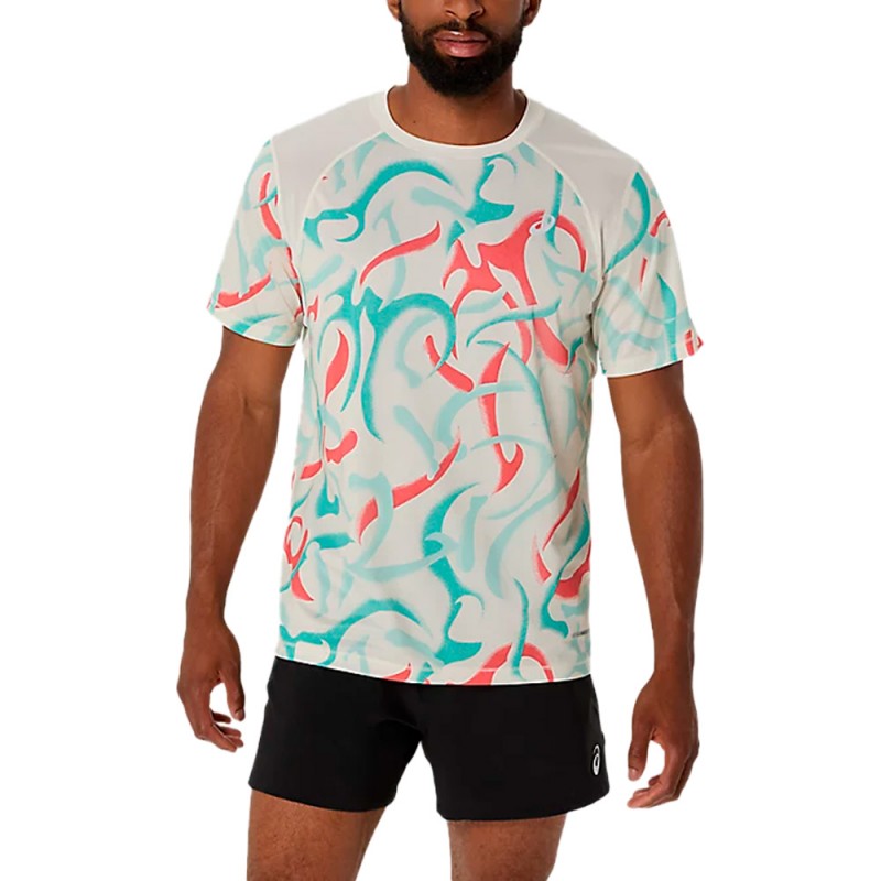 Asics Road All Over Print multicolor T-shirt Asics Road All Over Print multicolor T-shirt