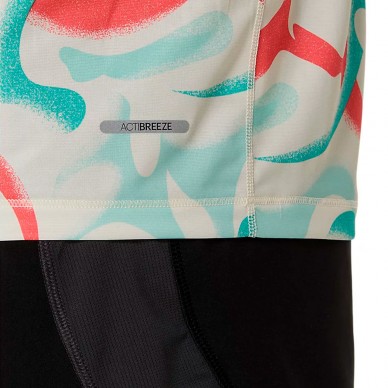 Asics Road All Over Print multicolor T-shirt
