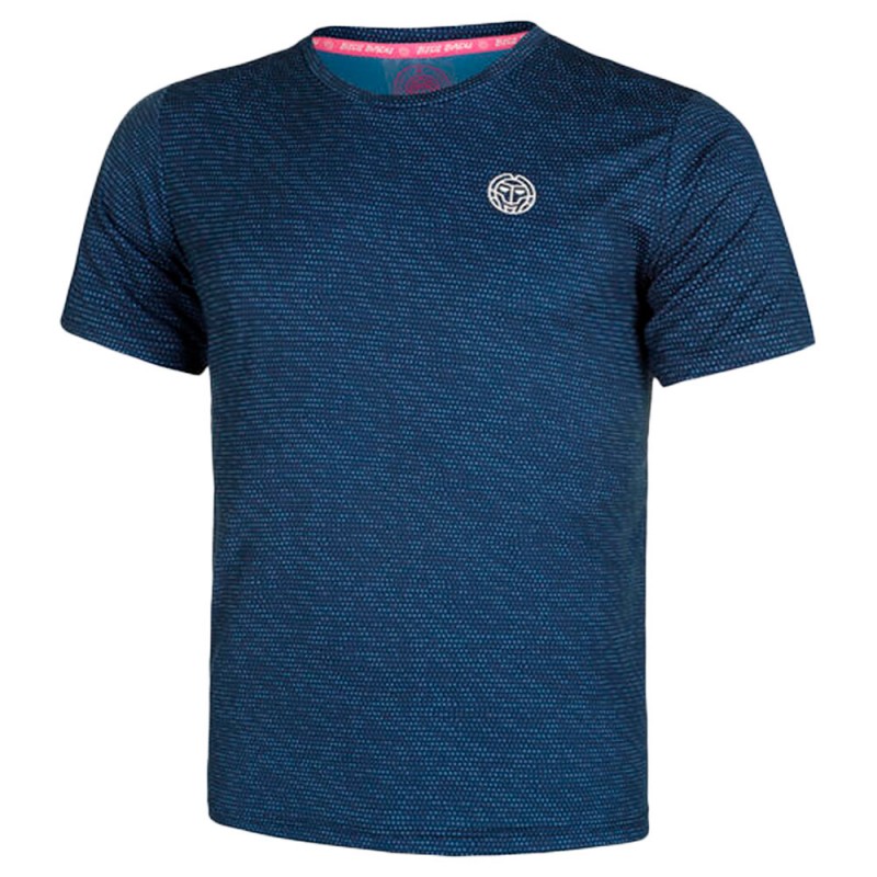Bidi Badu Beach Spirit Crew Two Colored Tee blauw T-shirt Bidi Badu Beach Spirit Crew Two Colored Tee blauw T-shirt